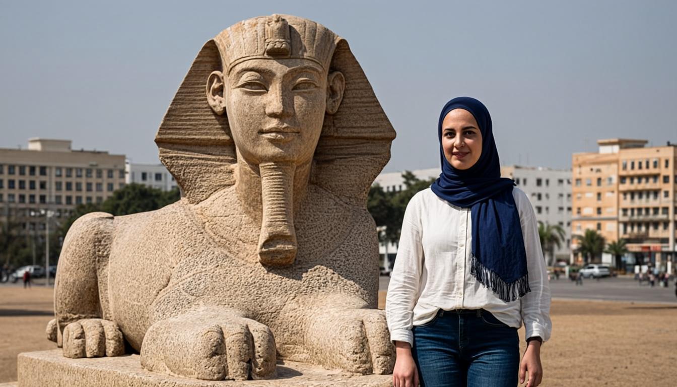 Mahmoud Mukhtar's 'Nahdat Misr' (Egypt's Awakening)