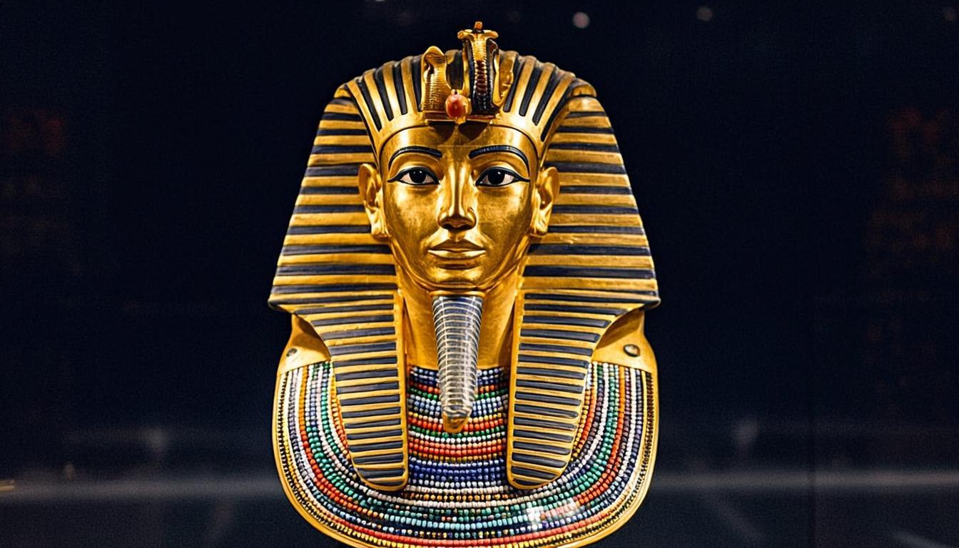 Gold Funerary Mask of Psusennes I